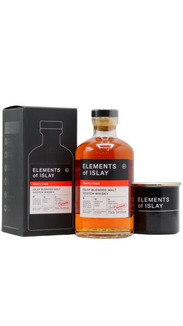 Elements Of Islay - Sherry Cask Islay Blended Malt Scotch Whisky (Includes Metal Mug)