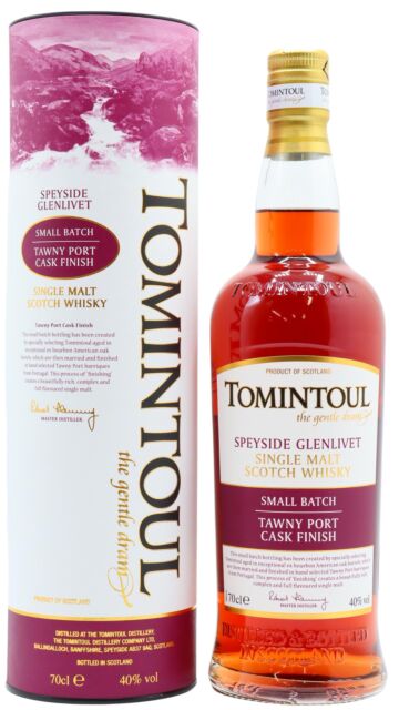 Tomintoul - Small Batch Tawny Port Cask Finish Speyside Single Malt Scotch Whisky