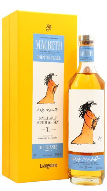 Linkwood - Macbeth Act One - Thanes Series - Lady Macduff Single Malt Scotch 31 year old Whisky