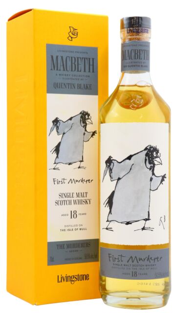 Ledaig - Macbeth Act One - Murderers Series - First Murderer Single Malt Scotch 18 year old Whisky