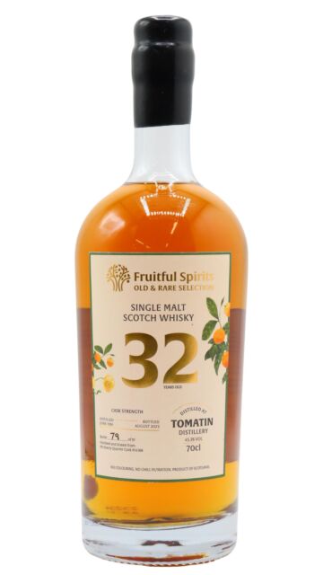 Tomatin - Fruitful Spirits Old & Rare Single Malt Scotch 1991 32 year old Whisky