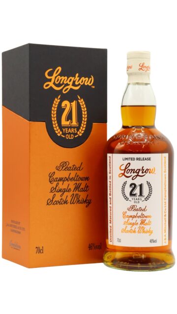 Longrow - 2023 Release Campbeltown Single Malt Scotch 21 year old Whisky