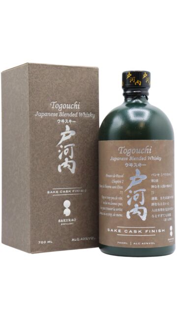 Togouchi - Sake Cask Finish Japanese Blended Whisky
