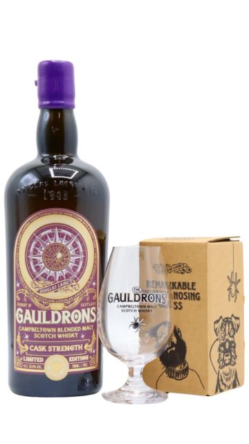 The Gauldrons - Cask Strength Campbeltown Blended Malt Scotch Whisky (Includes Tasting Glass)