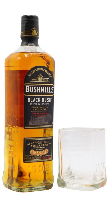 Bushmills - Black Bush Irish Whiskey (Includes Branded Glass)