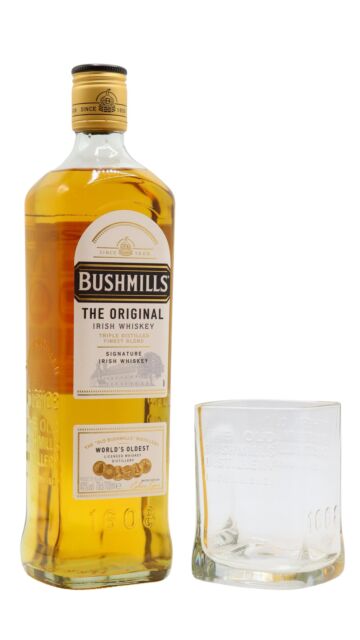 Bushmills - Original Irish Whiskey (Includes Branded Glass)