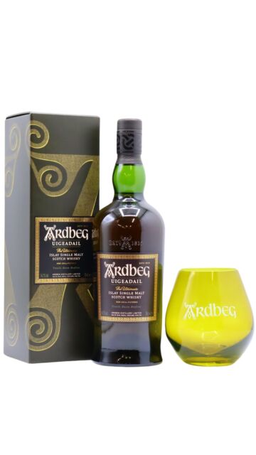 Ardbeg - Uigeadail Islay Single Malt Scotch Whisky (Includes Branded Glass)