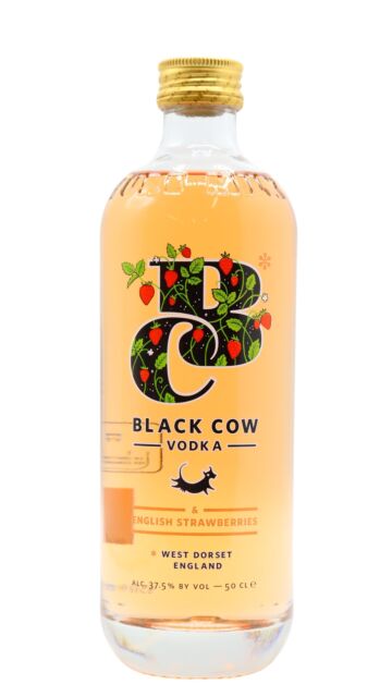 Black Cow - English Strawberries Vodka (50cl)