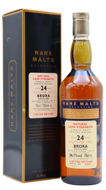 Brora (silent) - Rare Malts Selection Single Malt Scotch 1977 24 year old Whisky