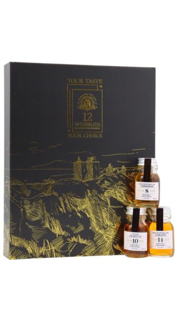 Duncan Taylor - 12 Whiskies Of Scotland Whisky Tasting Set