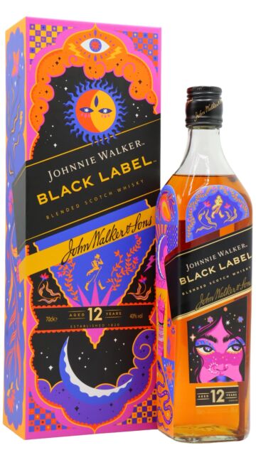 Johnnie Walker - Black Label Bold Steps Limited Edition Blended Scotch Whisky