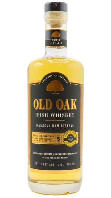 Old Oak - Jamaican Rum Finish Irish 5 year old Whiskey (Jean Claude Van-Damme)