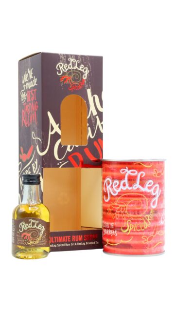 RedLeg - Spiced Rum Miniature & Tin Cup Gift Pack