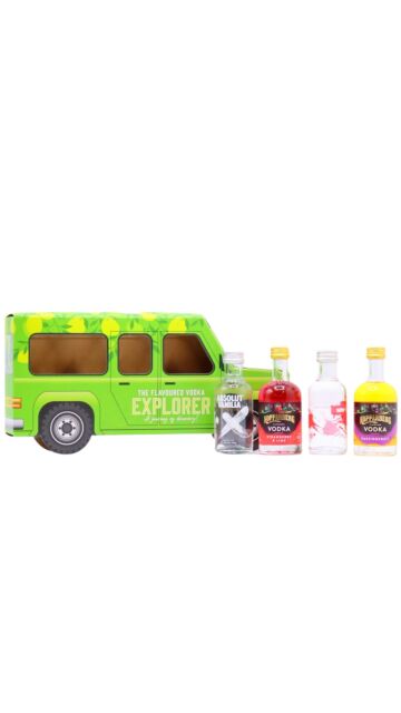 The Flavoured Vodka Jeep Explorer - Flavoured Vodka Miniature Gift Pack