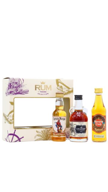 Themed Rum Selection - Spiced Rum Miniature Gift Pack