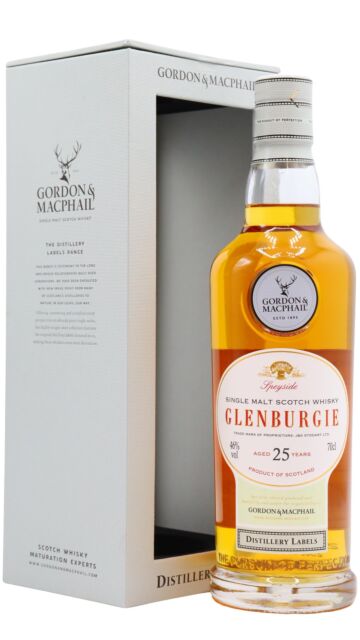 Glenburgie - Gordon & MacPhail Distillery Labels Single Malt Scotch 25 year old Whisky