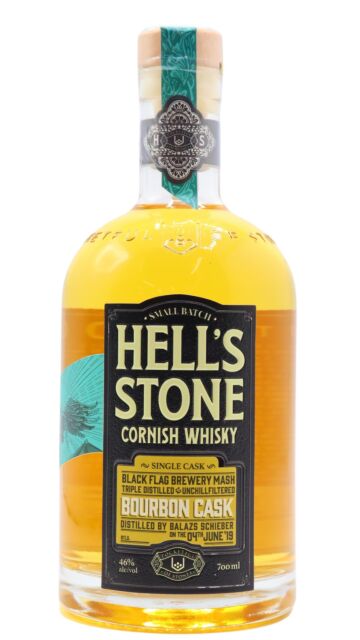 Hell's Stone - Black Flag Brewery Single Cask Cornish 2019 Whisky