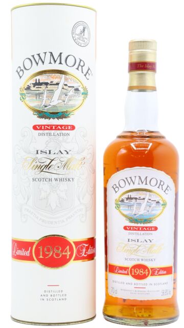 Bowmore - Vintage Distillation Islay Single Malt Scotch 1984 16 year old Whisky