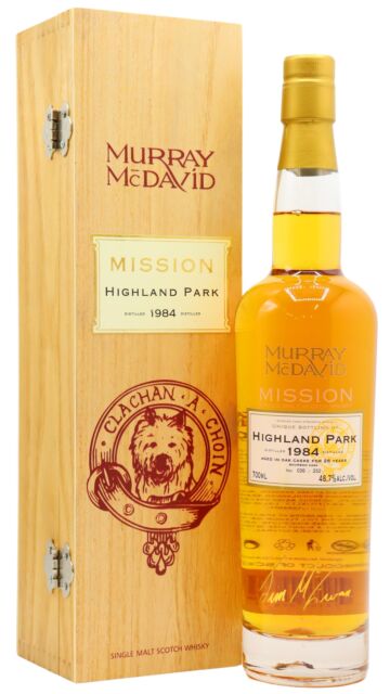 Highland Park - Murray McDavid Mission Cask Strength Single Malt Scotch 1984 26 year old Whisky