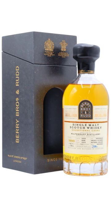 Miltonduff - Berry Bros & Rudd - Exceptional Cask Series 1990 33 year old Whisky