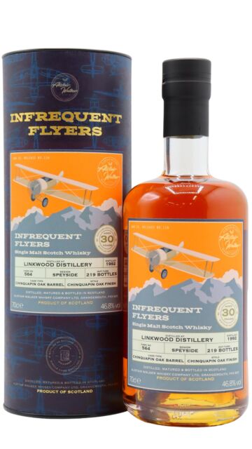 Linkwood - Infrequent Flyers Single Cask #564 1992 30 year old Whisky