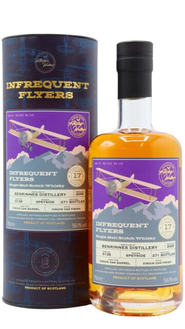 Benrinnes - Infrequent Flyers Single Virgin Oak Cask #6138 2006 17 year old Whisky