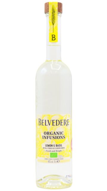 Belvedere - Organic Infusions Lemon & Basil Vodka