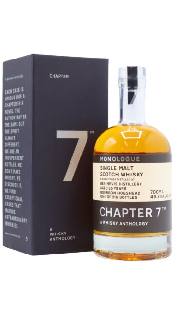 Ben Nevis - Chapter 7 Single Cask #1396 1998 25 year old Whisky