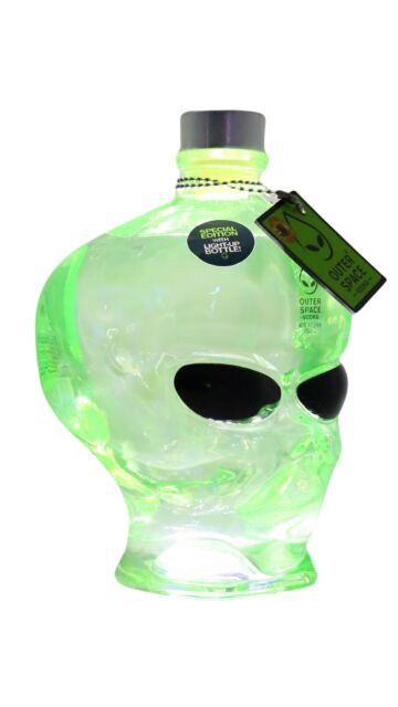 Outer Space - Limited Edition Light Up Alien Head Vodka