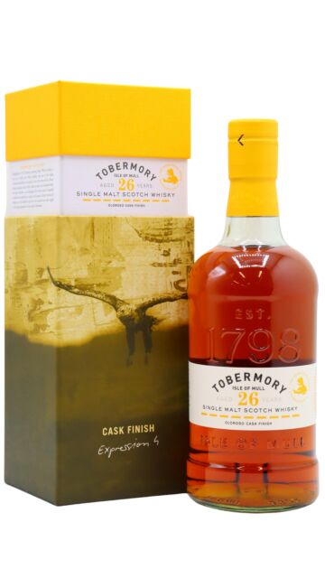 Tobermory - Hebridean Series 4 - Oloroso Sherry Cask Finish Single Malt Scotch 26 year old Whisky