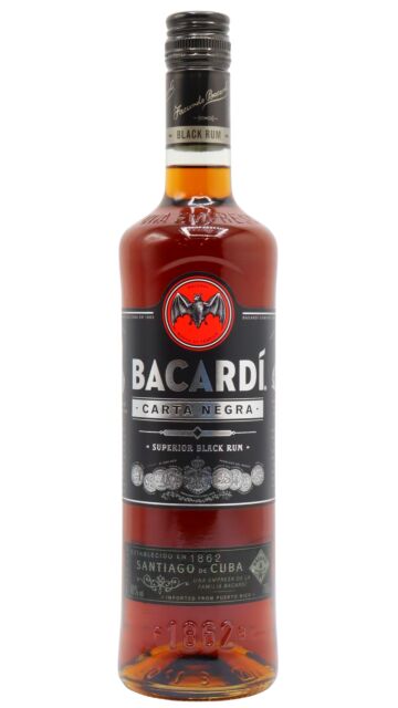 Bacardi - Carta Negra Black Rum