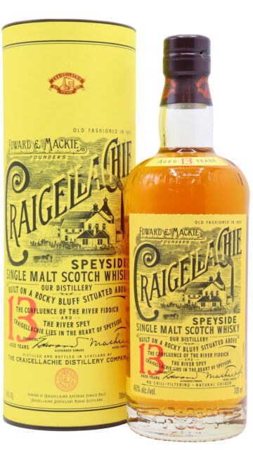 Craigellachie - Speyside Single Malt Scotch 13 year old Whisky