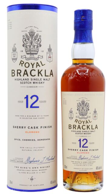 Royal Brackla - Highland Single Malt Scotch 12 year old Whisky