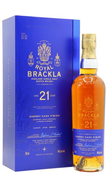 Royal Brackla - Highland Single Malt Scotch 21 year old Whisky