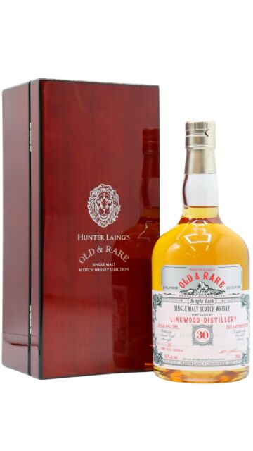 Linkwood - Hunter Laing's Old & Rare Single Cask Single Malt Scotch 1993 30 year old Whisky