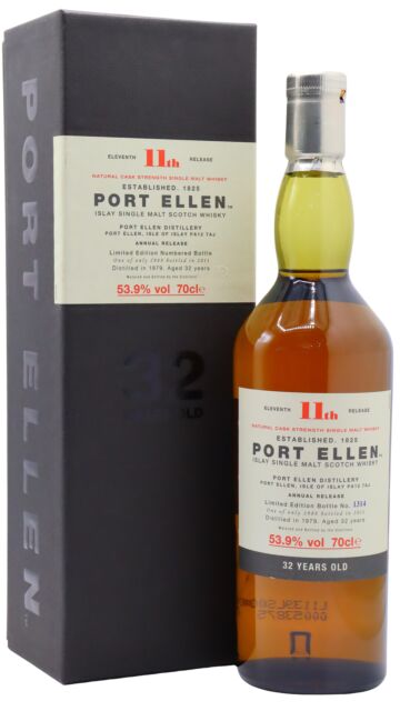 Port Ellen (silent) - 11th Release Islay Single Malt Scotch 1979 32 year old Whisky