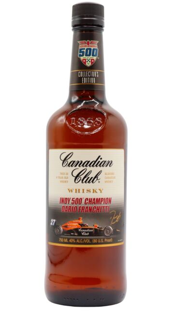 Canadian Club - 2007 Indianapolis 500 Dario Franchitti Collector's Edtion Whisky