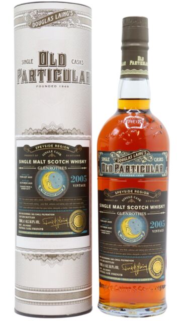 Glenrothes - Midnight Series - Old Particular Single Cask #18283 2005 18 year old Whisky
