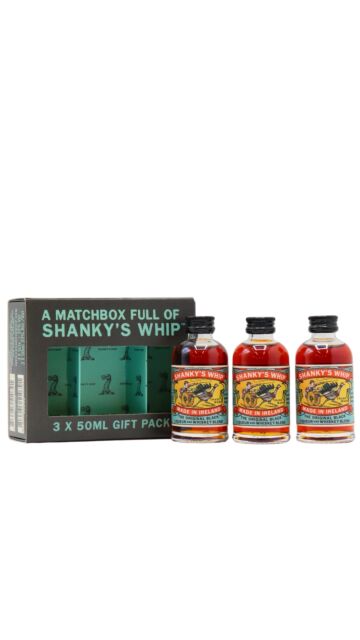Shanky's Whip - Black Irish Whiskey Liqueur Miniature Gift Pack