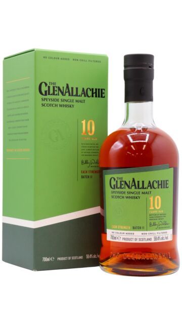 GlenAllachie - Cask Strength Batch #11 Single Malt Scotch 10 year old Whisky