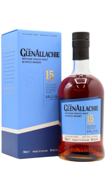 GlenAllachie - Speyside Single Malt Scotch 15 year old Whisky