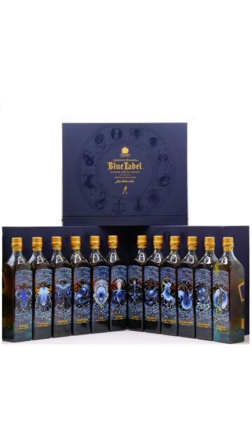 Johnnie Walker - Blue Label Zodiac Collection Blended Scotch Whisky (12 x 20cl)