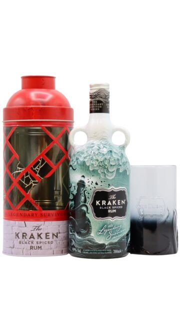 Kraken - 2024 Limited Edition Legendary Survivor Series - The Lighthouse Keeper Rum (Includes Branded Glass)