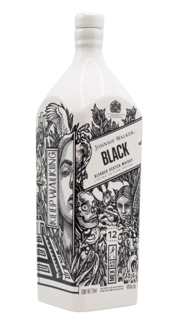 Johnnie Walker - Black Label Air-Ink Mexico Edition Blended Scotch 12 year old Whisky