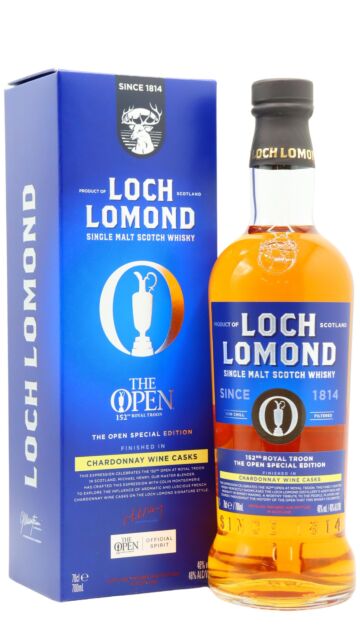 Loch Lomond - The Open 2024 - 152nd Royal Troon Special Edition Single Malt Scotch Whisky