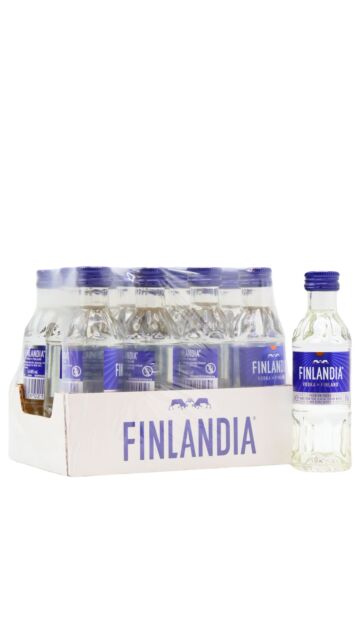 Finlandia - Original Vodka Miniatures (12 x 5cl)