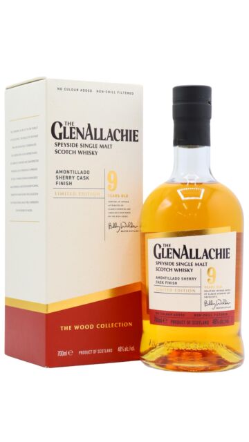 GlenAllachie - The Wood Collection - Amontillado Sherry Single Malt Scotch 9 year old Whisky