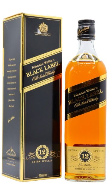 Johnnie Walker - Black Label Extra Special 12 year old Whisky (Old Bottling)