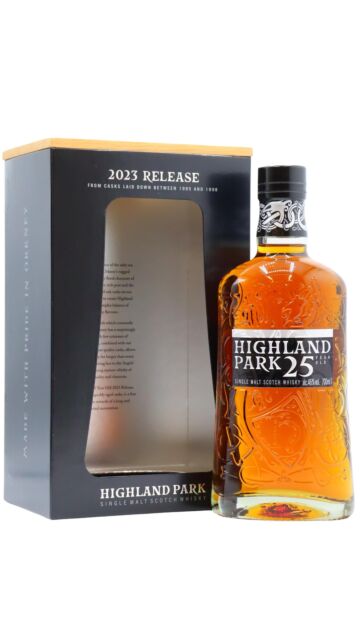 Highland Park - 2023 Release Single Malt Scotch 1998 25 year old Whisky