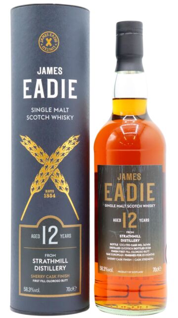 Strathmill - James Eadie Single Oloroso Sherry Cask #367496 2011 12 year old Whisky